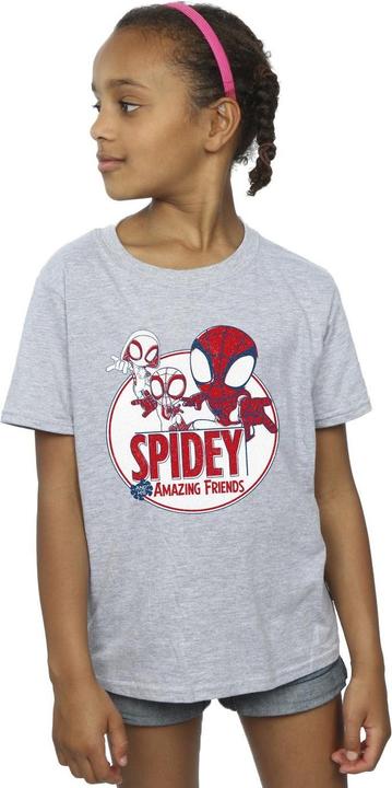 Immagine prodotto Spidey And His Amazing Friends Circle Maglietta Ragazze (140, 146)