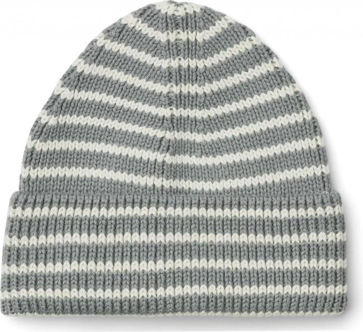Image du produit Liewood Bonnet tricoté Stripes Fog Cream