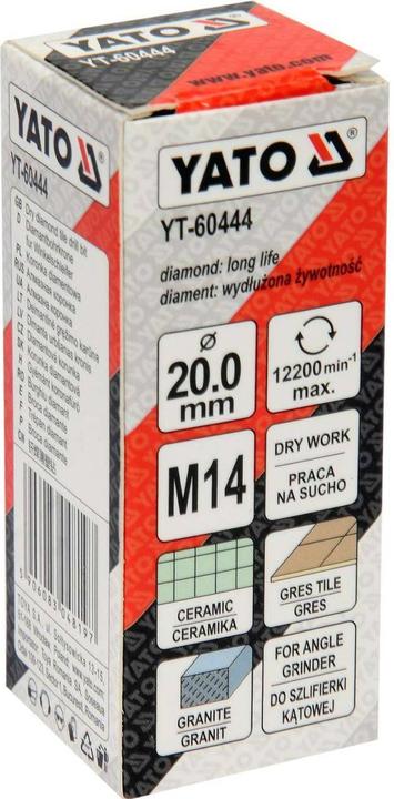Actual product image Yato YT-60444 (up to 20 millimetres)