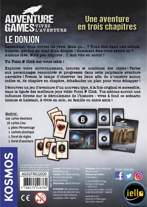 Immagine prodotto Iello Giochi di avventura per famiglie: Le Donjon (Francese)