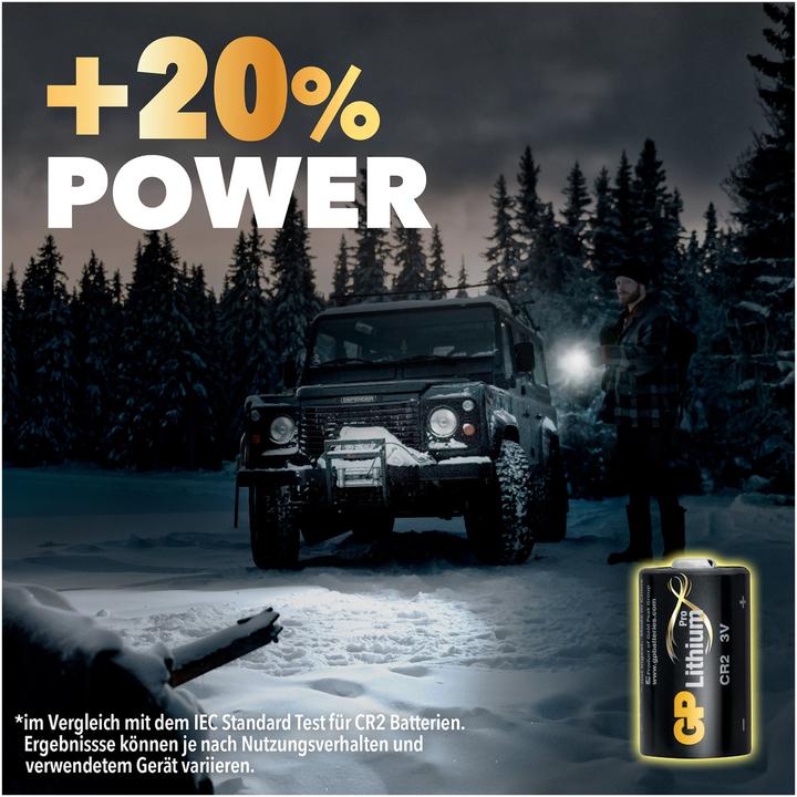 Actual product image GP Batteries Photo CR2 (1 pcs., CR2, 800 mAh)
