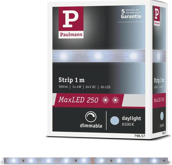 Produktbild Paulmann MaxLED 250 Stripe (Tageslicht, 100 cm, Indoor)