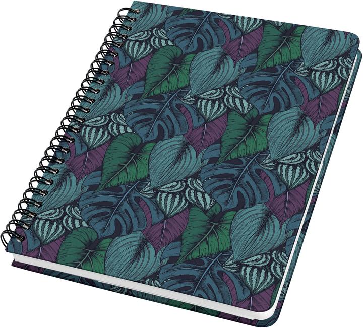Image du produit Jolie Carnet à spirales (162 x 215 mm, Quadrillé, Couverture rigide)