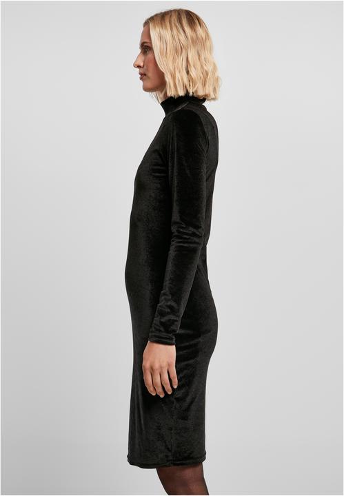Produktbild Urban Classics Ladies Velvet Turtle Neck Dress (3XL)