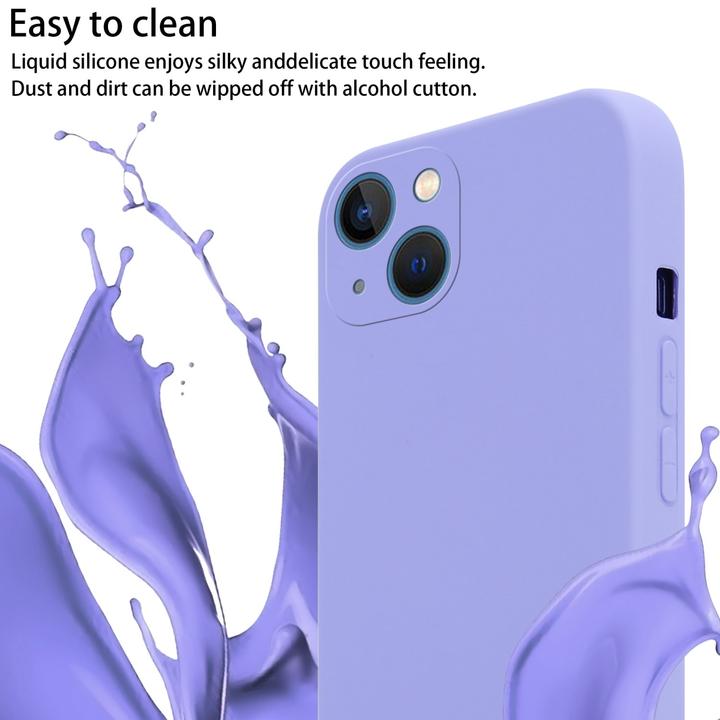 Actual product image Cadorabo TPU Cover Mobile Phone Chain Liquid (Apple iPhone 13)