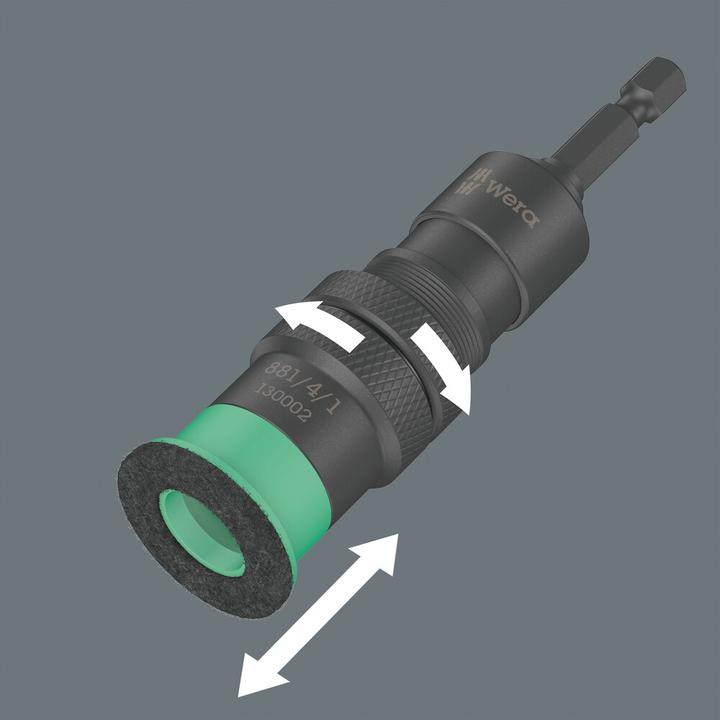 Actual product image Wera 881/4/1 SB (6.3 mm)