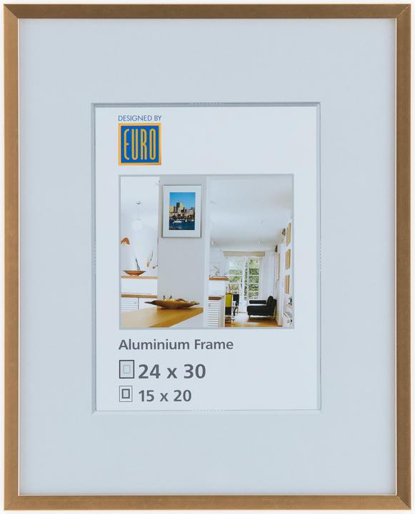 Actual product image Euro Alurahmen AL1 (24 x 30 cm)