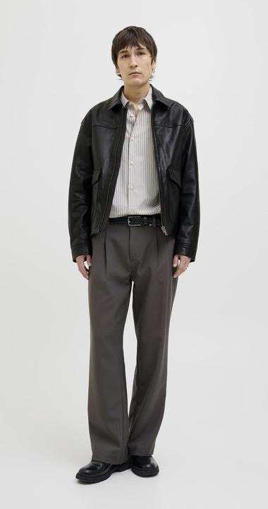 Actual product image Jack & Jones Lederjacke Lederjacke (L)