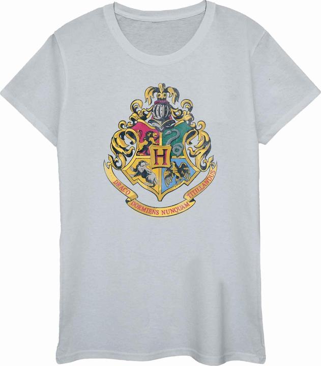 Actual product image Womens/Ladies Hogwarts Crest T-Shirt (L)