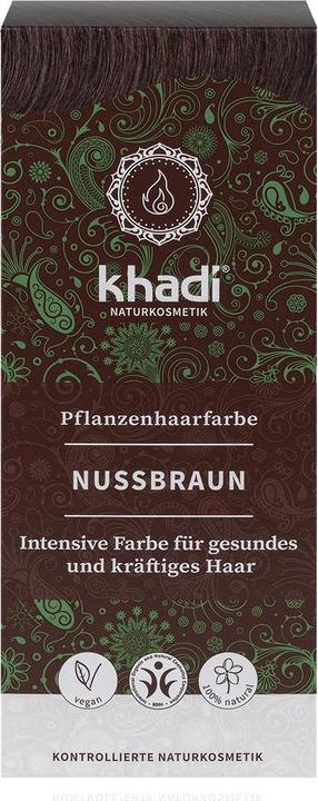 Khadi Planzenhaarfarbe (Nussbraun)