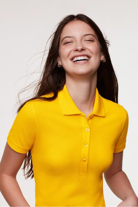 Actual product image Hakro Ladies Polo Shirt CLASSIC 110 ice-blue size L (L)