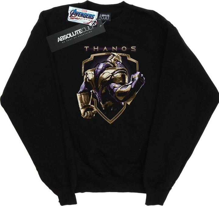 Produktbild Jungen Avengers Endgame Thanos Schild Sweatshirt (140, 146)