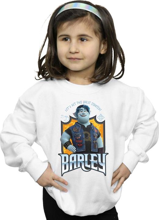 Actual product image Disney Girls Onward Barley Pose Sweatshirt (140, 146)