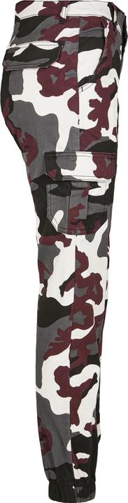 Actual product image Urban Classics Ladies High Waist Camo Cargo Pants (26)