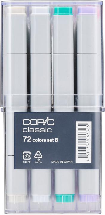 Actual product image Copic Set 2 (Multicoloured, 7 mm, 72 x)
