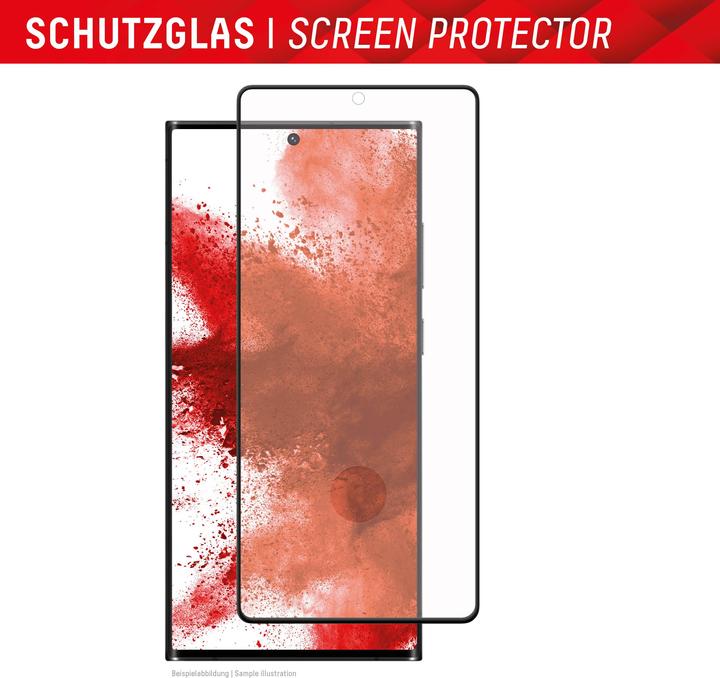 Produktbild Displex Real Glass, Full Cover Panzerglas + Handyhülle (1 Stück, Samsung Galaxy S23 Ultra)