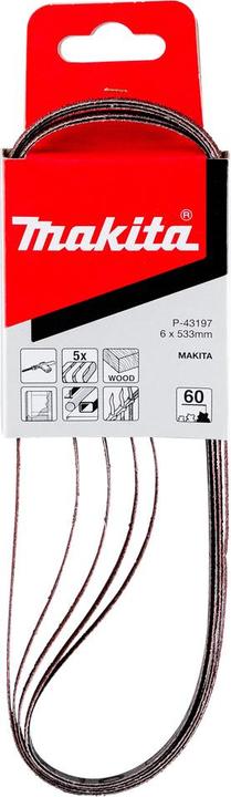 Produktbild Makita Schleifbänder 6 x 533 mm (60)
