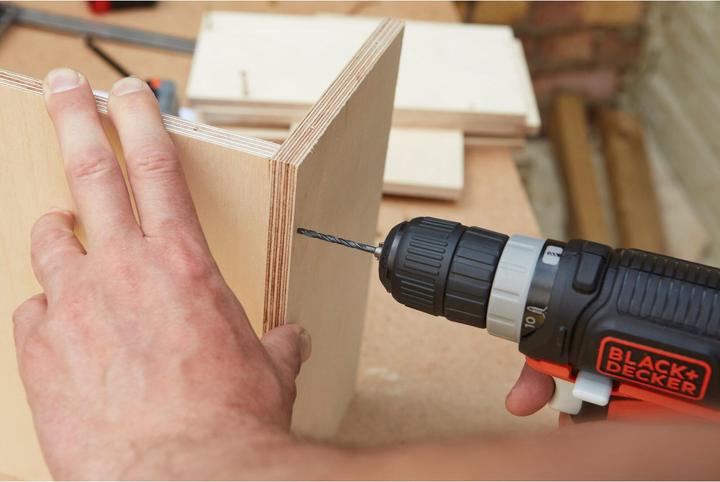 Produktbild Black & Decker Black+Decker AkkuBohrschrauber 12V (Akkubetrieb)