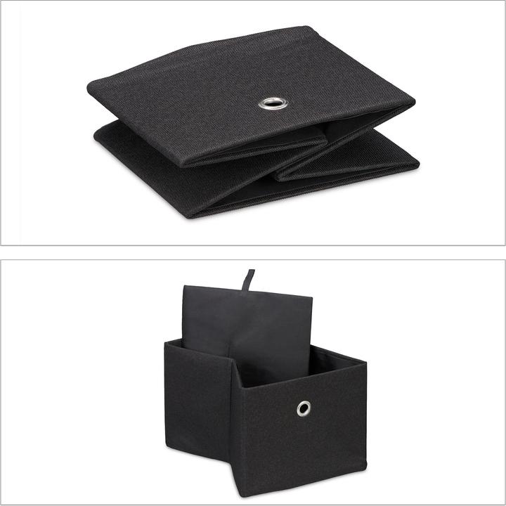 Produktbild Relaxdays 2x Aufbewahrungsbox (20.5 x 25 x 16 cm, 8 l)