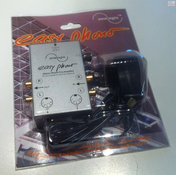Image du produit Analogis Easy Phono Entzerrer/Vorverstärker