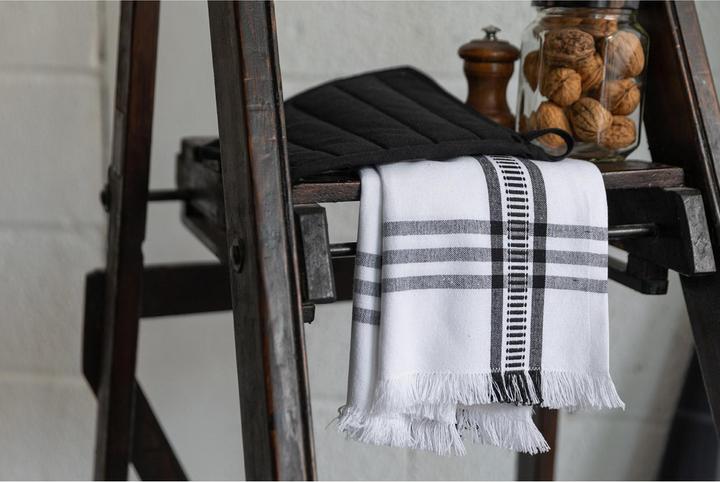 Produktbild Winkler Jona Recycling-Set aus Handschuh und Topflappen (Obermaterial 80% Baumwolle 20% Polyester Füllung 100% Baumwolle.)