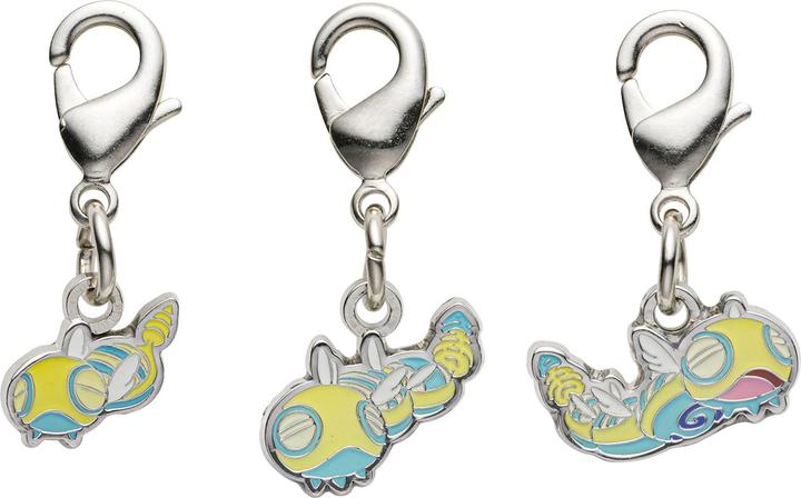 Pokémon Pokemon Center - Dunsparce, Dudunsparce Schlüsselanhänger - 3 Stück