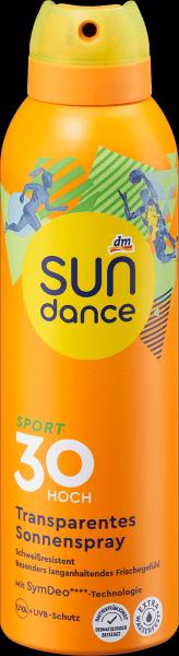 dm Sundance Sonnenspray Sport transparent LSF 30 (Sonnenspray, SPF 30)