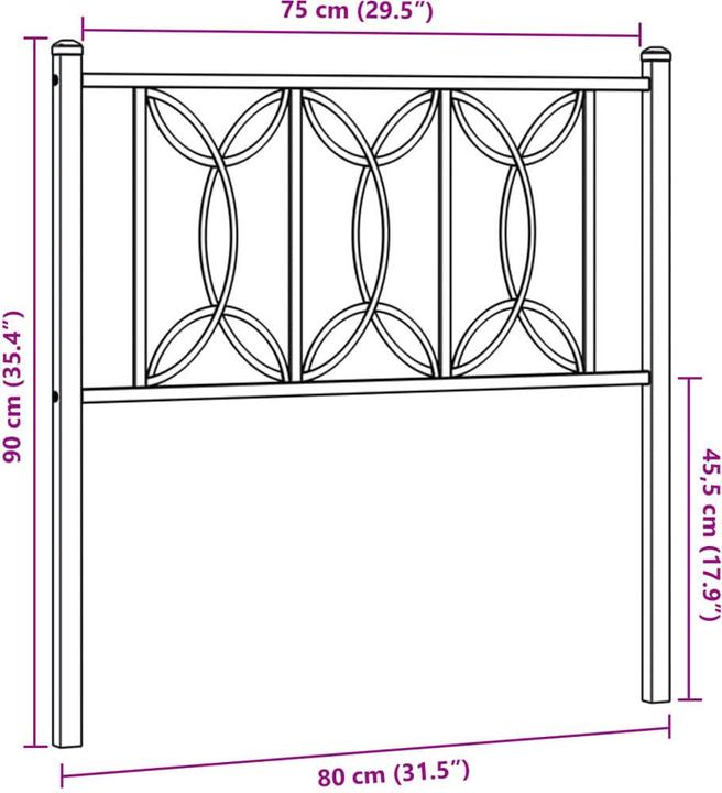 Immagine prodotto VidaXL La§In (80 x 3 x 90 cm)