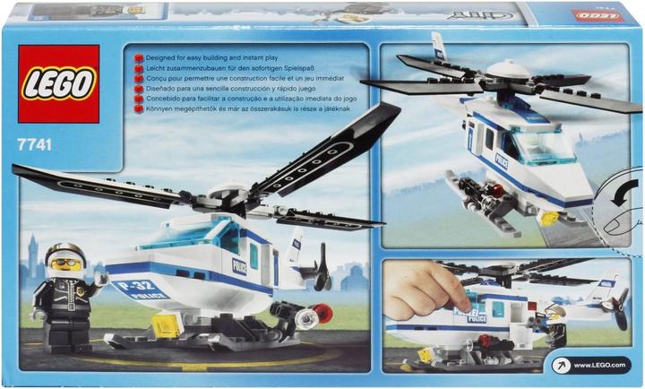 Immagine prodotto LEGO Elicottero della polizia (7741, LEGO City)