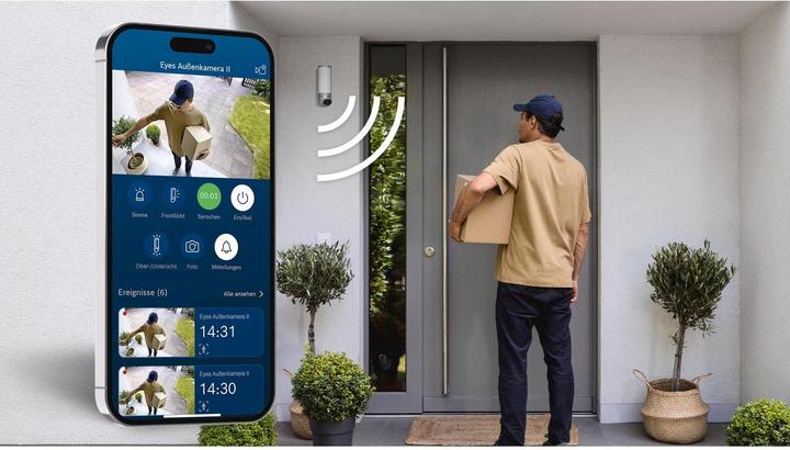 Image du produit Bosch Smart Home Eyes caméra extérieure II