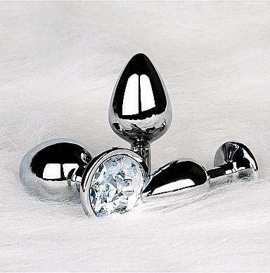 Productafbeelding Ouch! Ronde Gem Butt Plug - Klein
