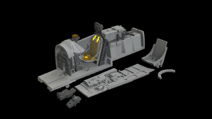Image du produit Eduard P-51D-5 cockpit PRINT