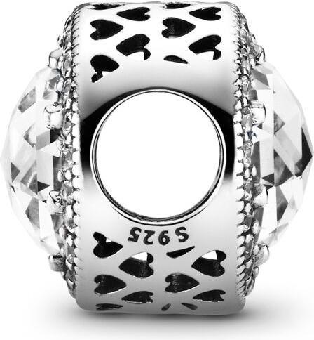Actual product image Pandora Charms/Beads Radiant Wreath of Hearts (Silver)