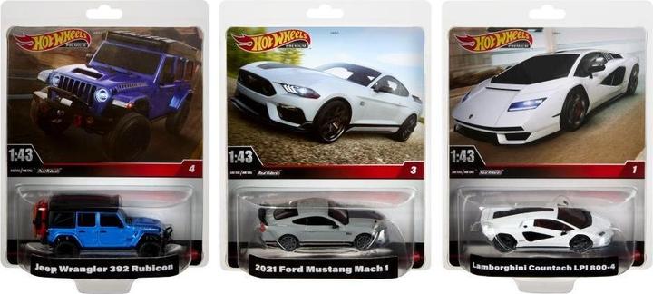 Actual product image Hot Wheels Premium 1:43 '71 Mercedes 300 SEL AMG (colour: silver)