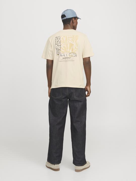 Actual product image Jack & Jones Jorsplit Back Tee Ss Crew Neck Ln (M)