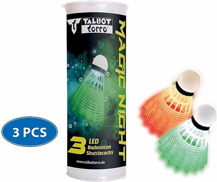 Image du produit Talbot Torro Ballon de badminton Magic Night LED