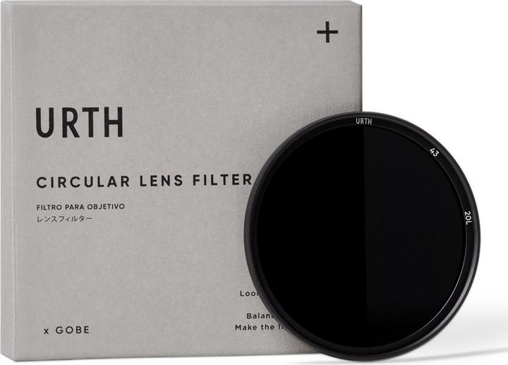 Actual product image Urth 43mm ND64 (6 Stop) Lens Filter (Plus+) (Neutral density filter, 43 mm)
