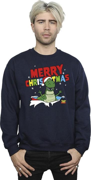 Immagine prodotto Disney Toy Story Rex Christmas Burst Felpa Uomo (L)