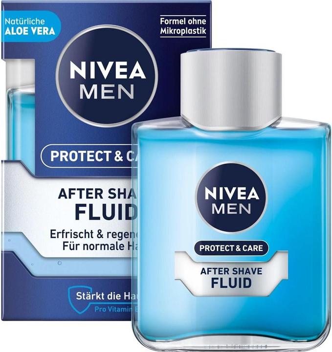 NIVEA Protect & Care Fluid (Aftershave Sprühpumpe, 100 ml)