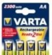 Image du produit Varta Batterie rechargeable (4 pcs, AA, 2400 mAh)