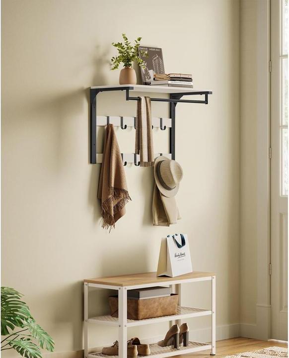 Image du produit Vasagle Wandgarderobe 10 Haken 65 cm x 42 cm