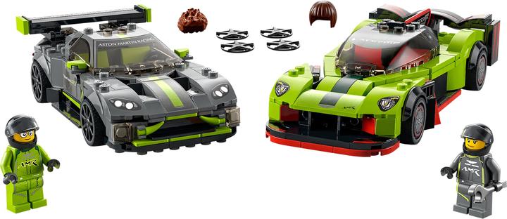 Productafbeelding LEGO Aston Martin Valkyrie AMR Pro & Aston Martin Vantage GT3 (76910, LEGO Snelheidskampioenen)