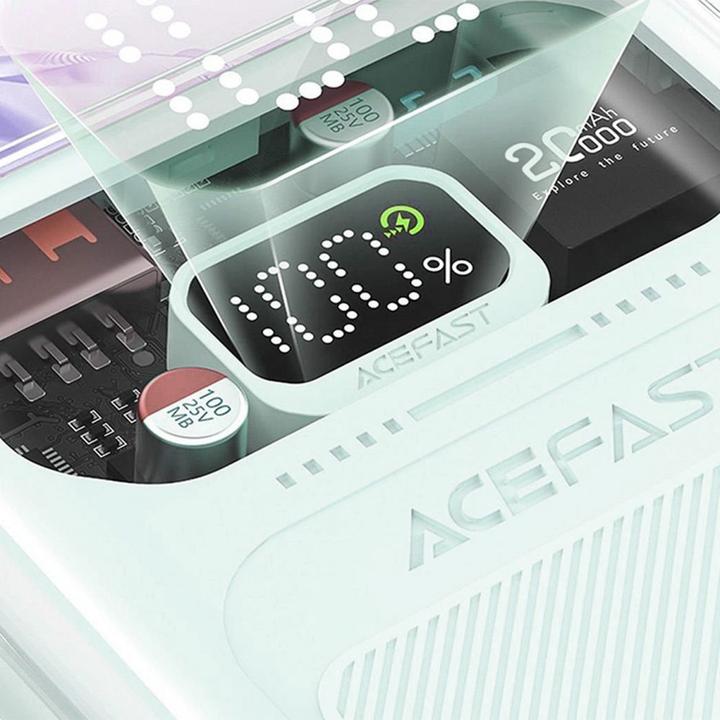 Actual product image Acefast M2 Sparkling series (20000 mAh, 30 W, 77 Wh)