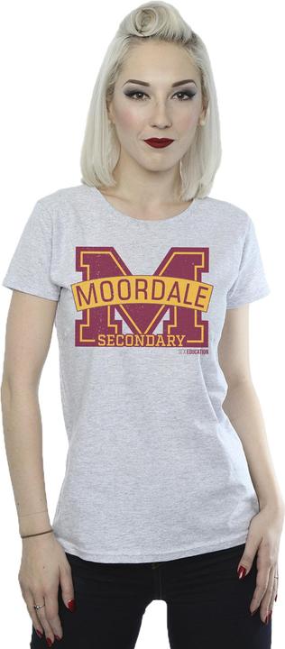 Produktbild Netflix Sex Education Moordale Cracked M Logo 2 TShirt (S)