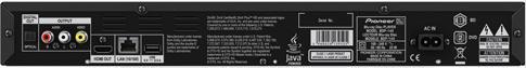 Actual product image Pioneer BDP-140, 3D Blu-ray Disc player, DLNA, USB, Codefree (Bluray Player)