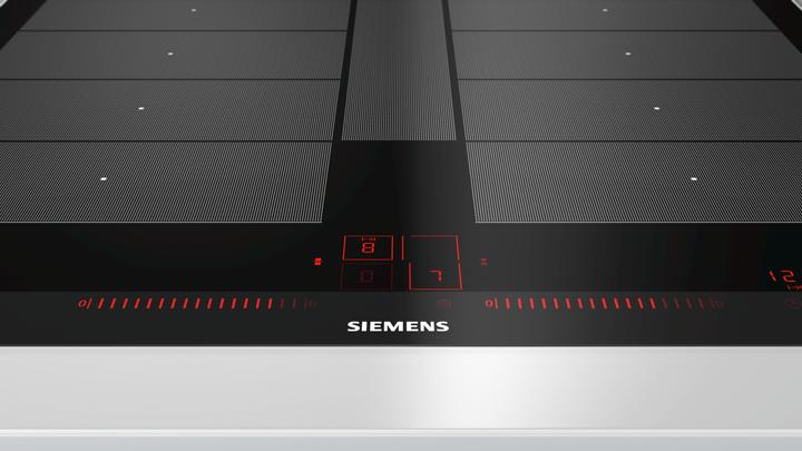 Actual product image Siemens EX675LYC1E Cooktop, stainless steel Integrated zone induction hob 4 zone(s)