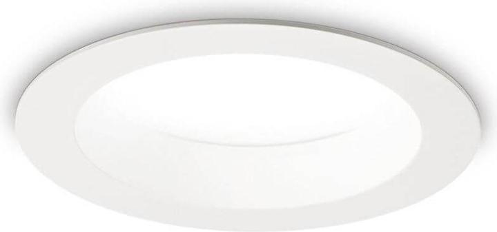 Produktbild Ideal lux BASIC LED Einbauleuchte 20W ⌀144mm Weiss neutralweiss 193427 (2500 lm)