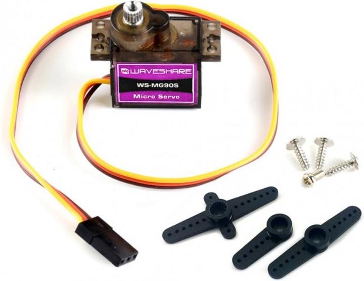 Image du produit WaveShare Micro Servo MG90S avec engrenage métallique