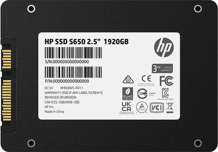 Immagine prodotto HP 345N1AA (1920 GB, 2.5")