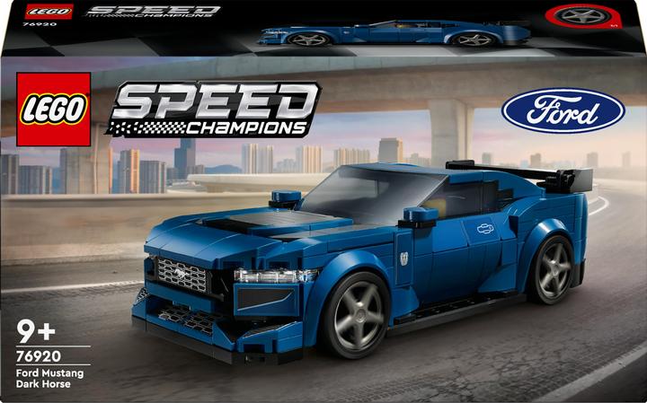 Actual product image LEGO Ford Mustang Dark Horse sports car (76920, LEGO Speed Champions)